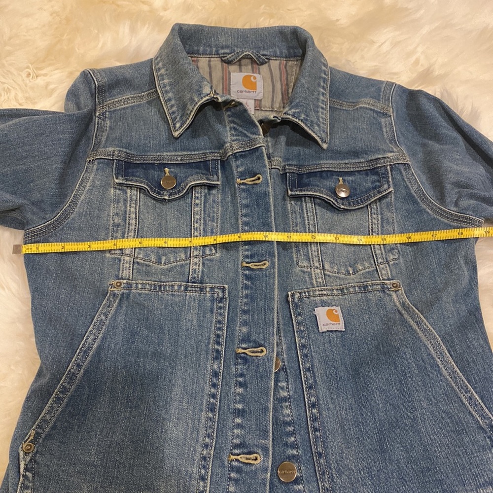 New with Tags, Carhartt Jean jacket. - Picture 8 of 9